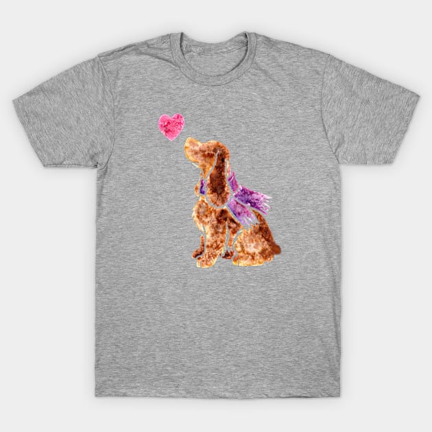 Coca cola Cocker spaniel T-Shirt by msnatfyz